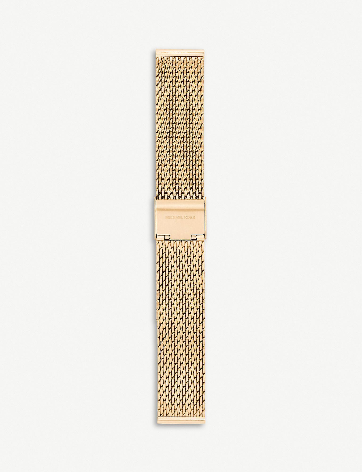 michael kors runway smartwatch straps