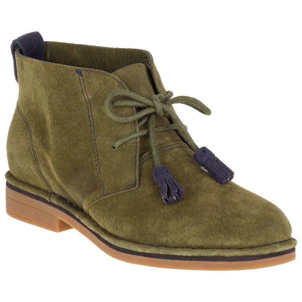 Hush Puppies Womens Dark Green Suede Boots Cyra Catelyn Hush Puppies Womens Dark Green Suede Boots Cyra Catelyn