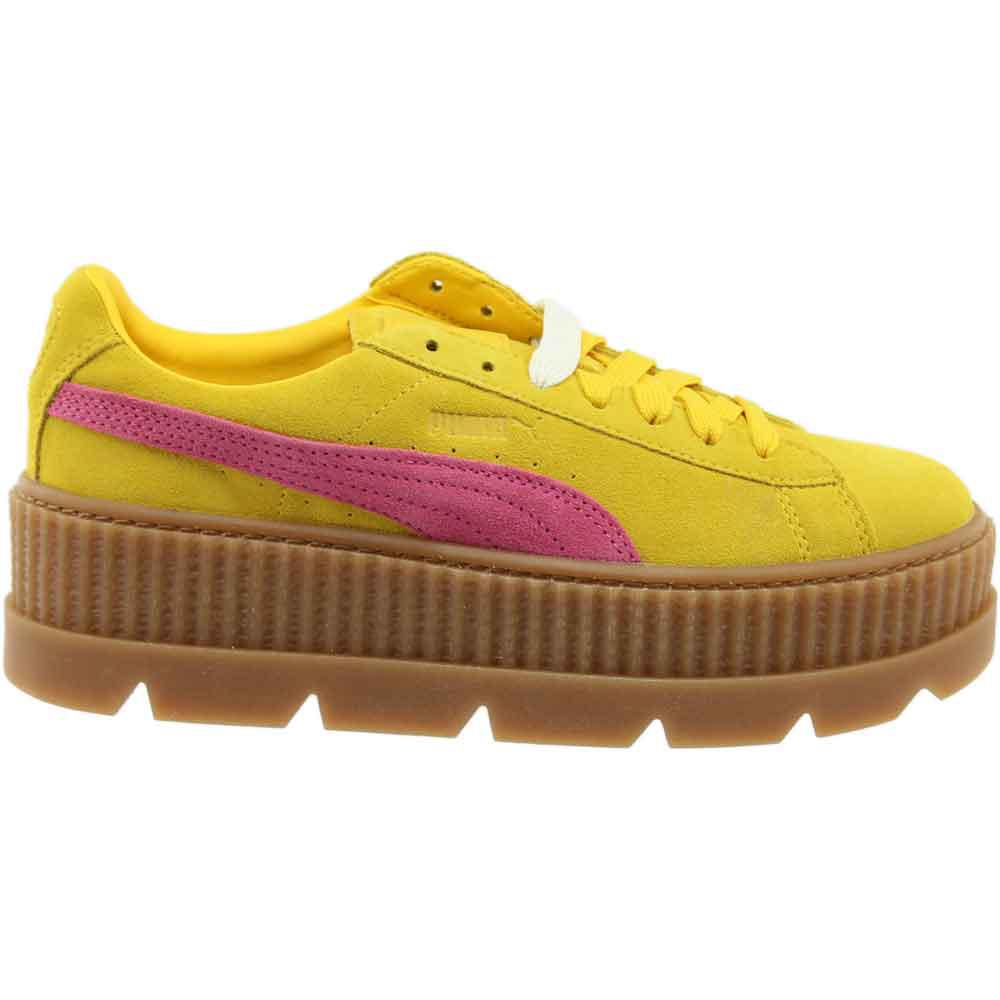 puma fenty trainer yellow women