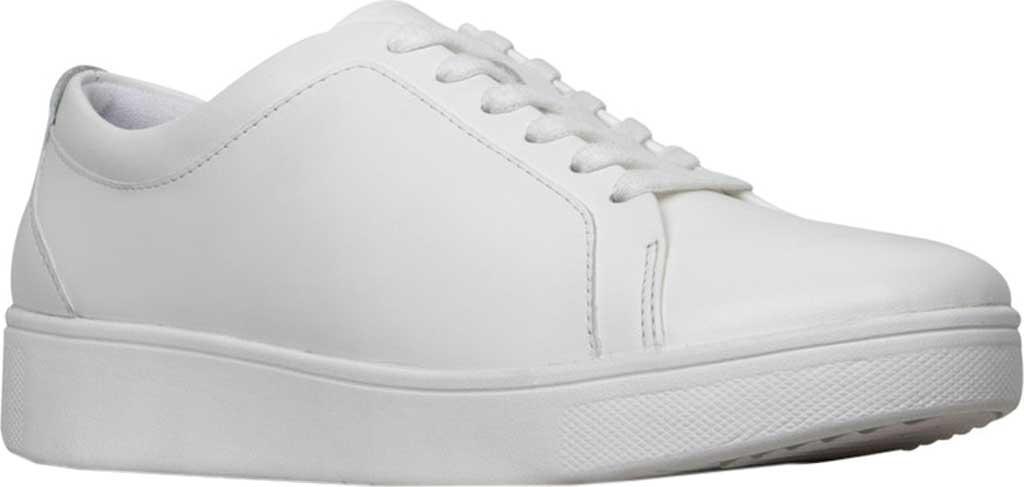 fitflop white leather trainers