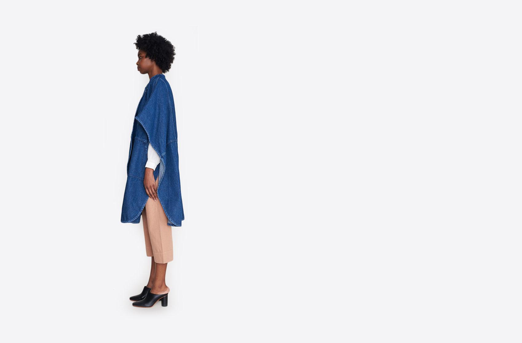 Lyst Wrap In Fatima Apart Cape Blue Apiece rtwXrq1
