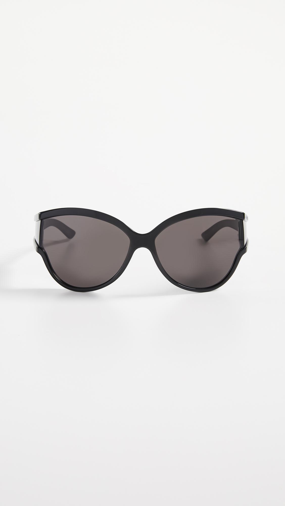 Balenciaga Unlimited Soft Mask Sunglasses in Gray - Lyst