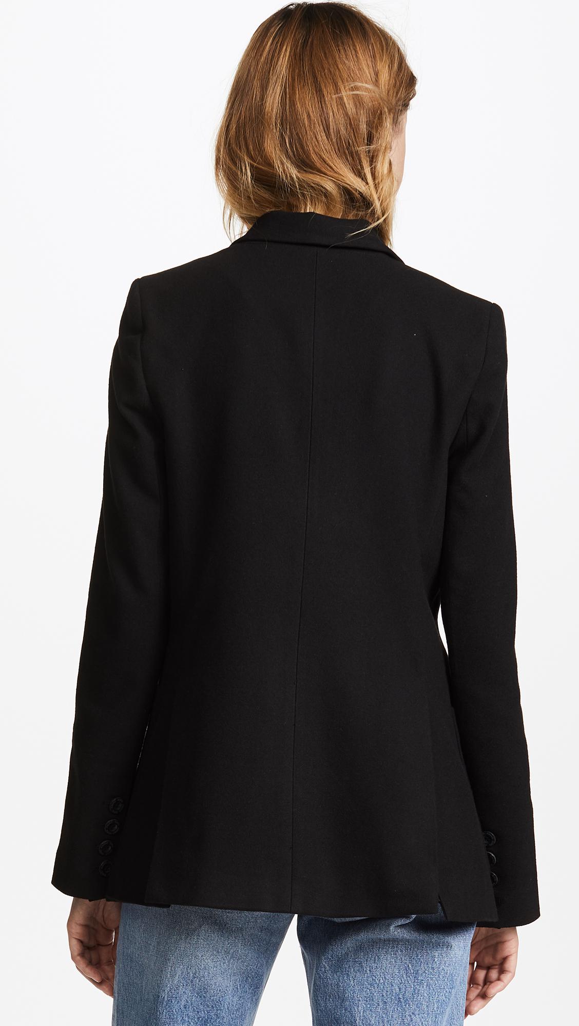 Lyst - Anine Bing Classic Fit Blazer in Black