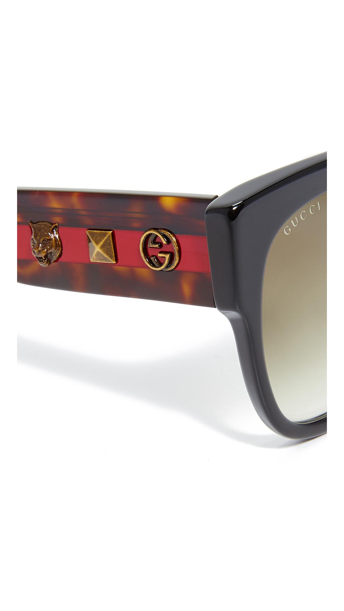 gucci sunglasses leopard