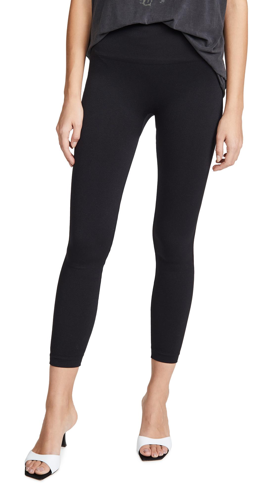 Spanx Seamless Leggings in Black - Lyst