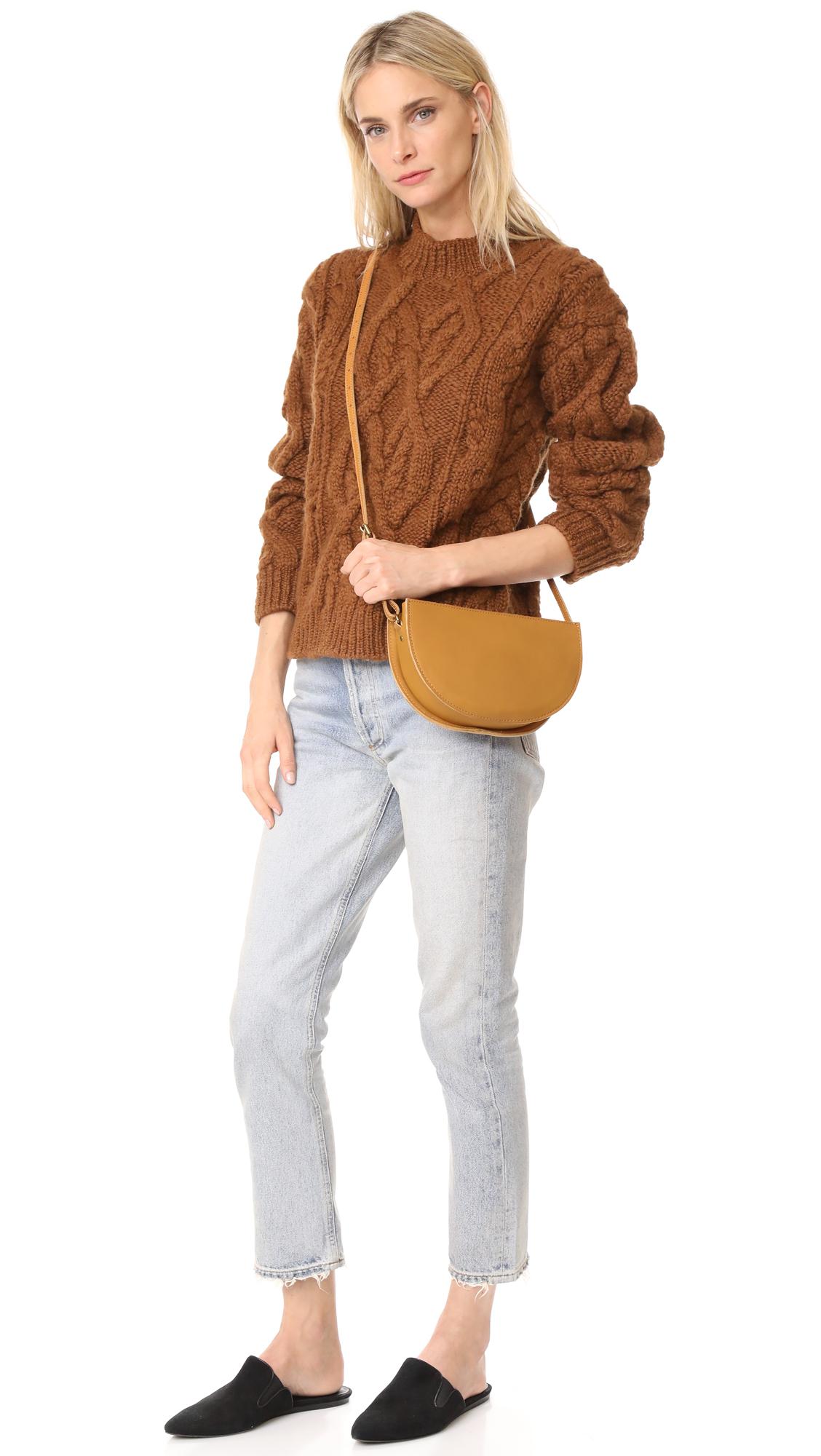 Lyst Madewell Half Moon Cross Body Bag Gallery