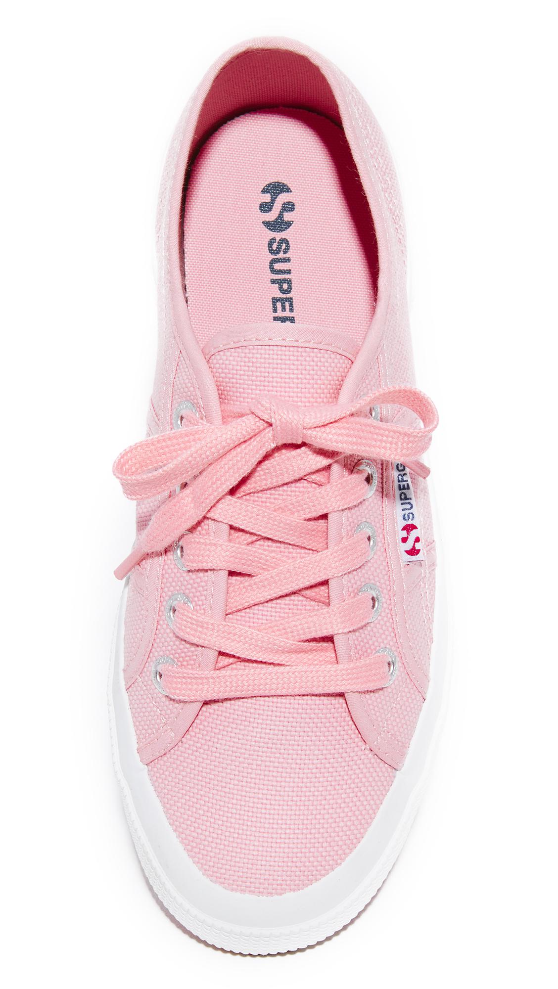 Lyst Superga 2750 Cotu Classic Sneakers In Pink