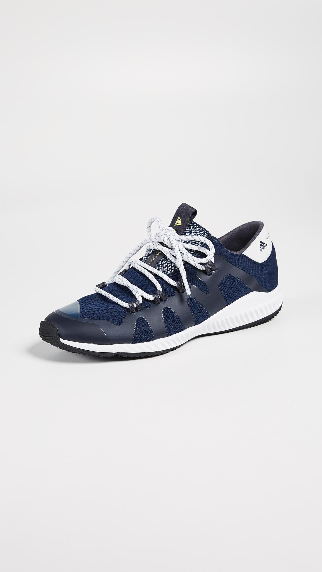 lyst adidas da stella mccartney crazytrain pro tennis in blu lyst adidas da stella mccartney crazytrain pro tennis in blu