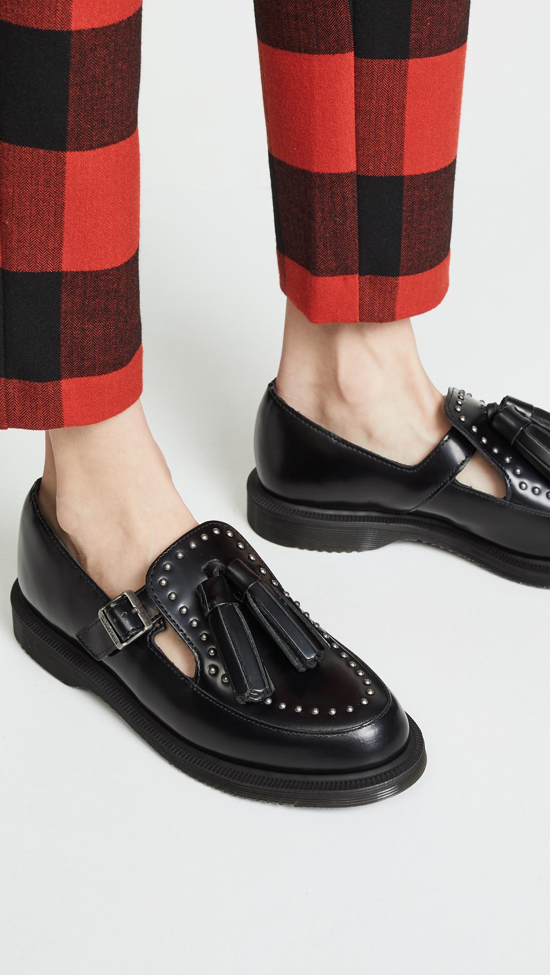 Lyst - Dr. Martens Gracia Stud Mary Jane Shoes in Black