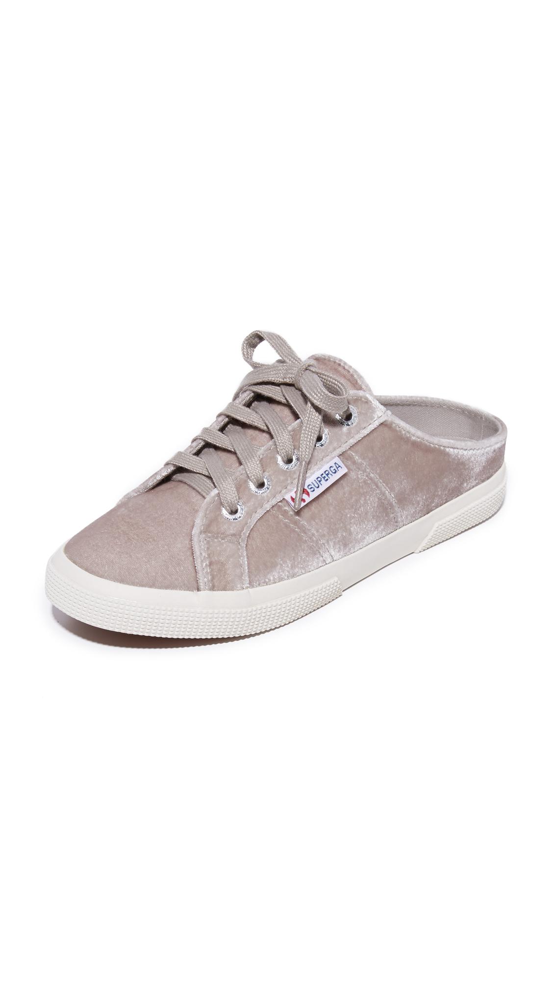 superga canvas mules