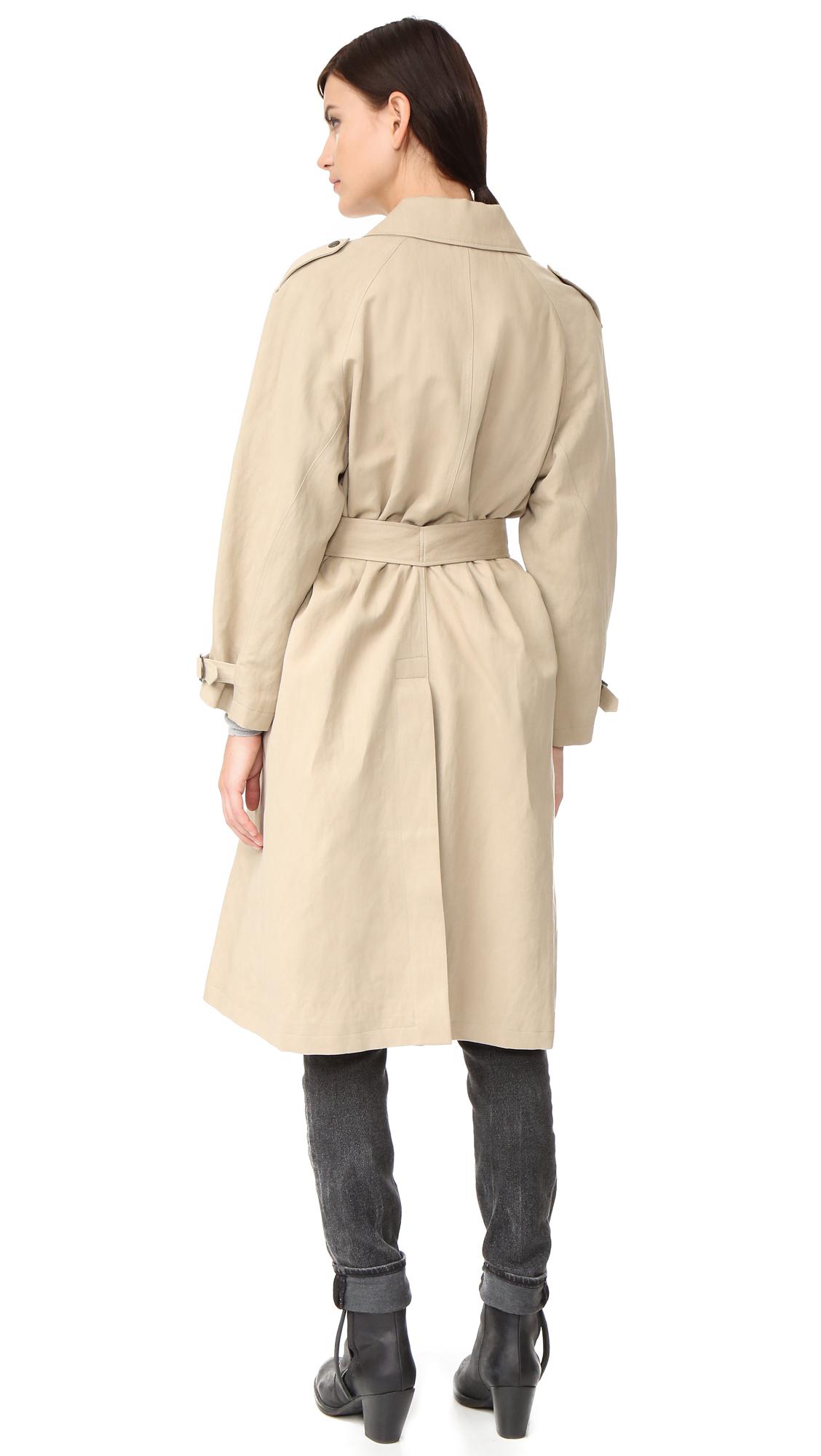 belstaff alne trench coat in lyst belstaff alne trench coat in lyst