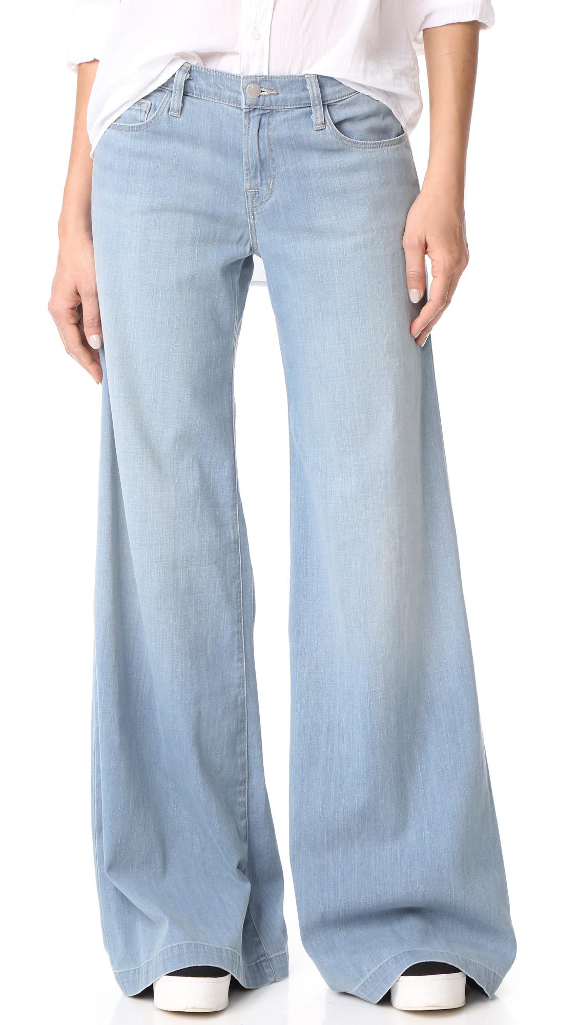 J Brand Denim Lynette Low Rise Super Wide Leg Jeans in Blue - Lyst