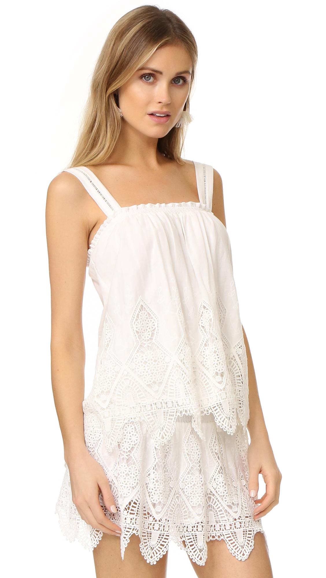 Suboo Prairie Top in White | Lyst