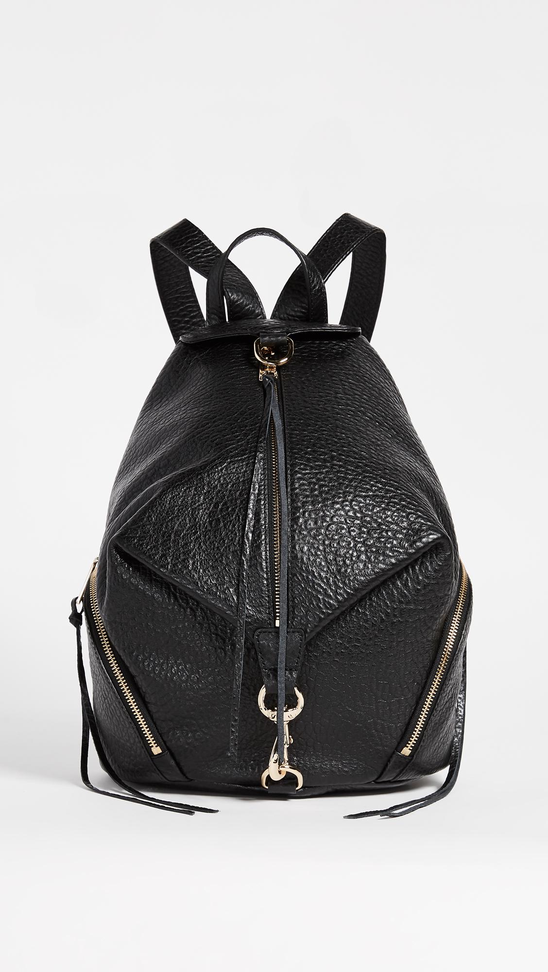Rebecca Minkoff Julian Backpack in Black - Lyst