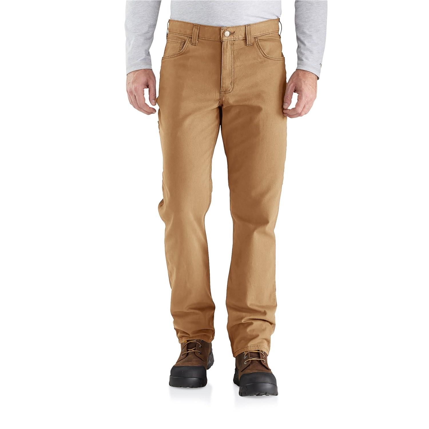 Carhartt Canvas 102517 Rigby Rugged Flex(r) Work Pants in Natural for ...