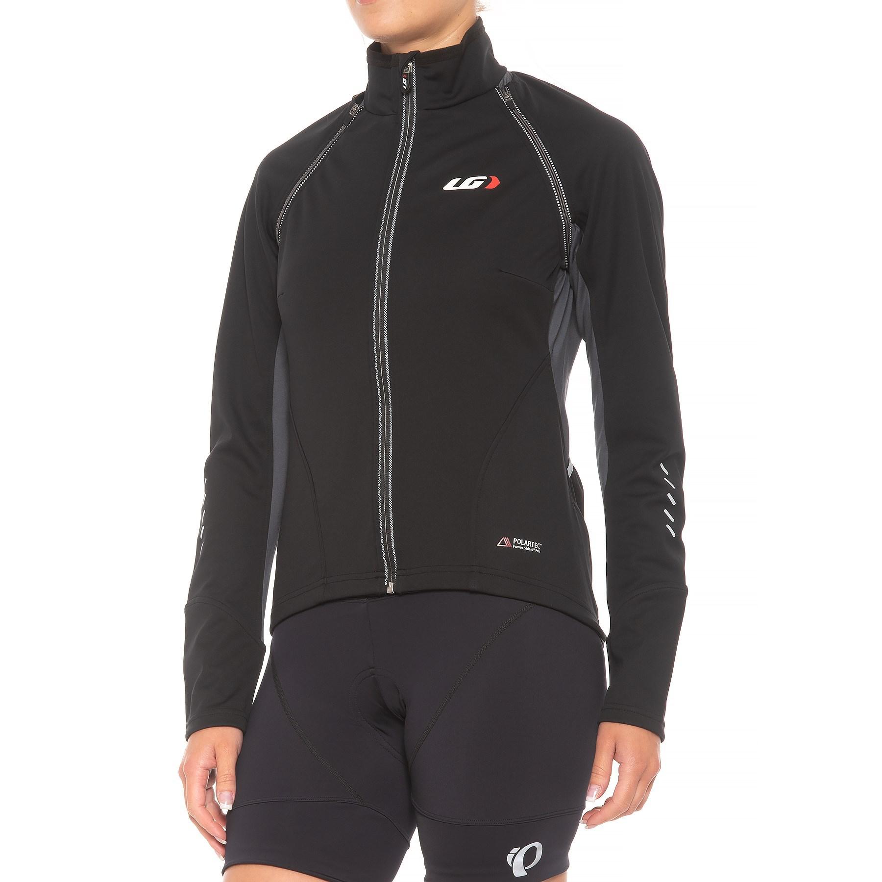 Lyst - Louis Garneau Spire Polartec® Power Shield® Convertible Cycling Jacket (for Women) in Black