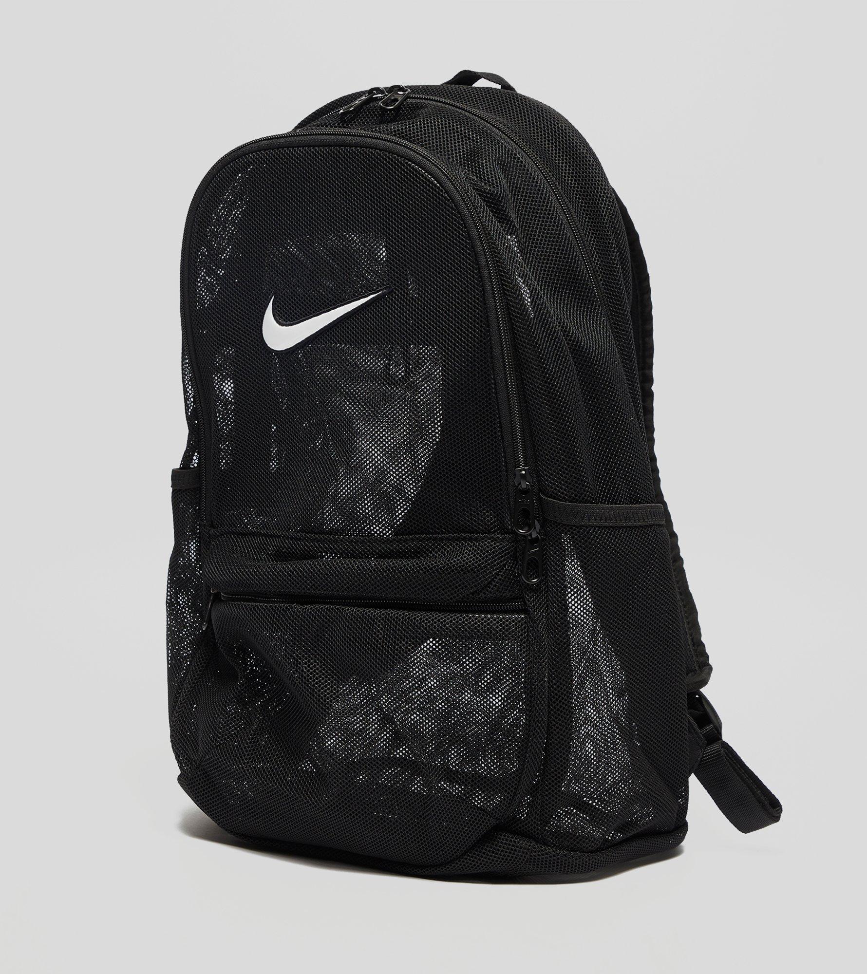 nike mesh see through backpacks