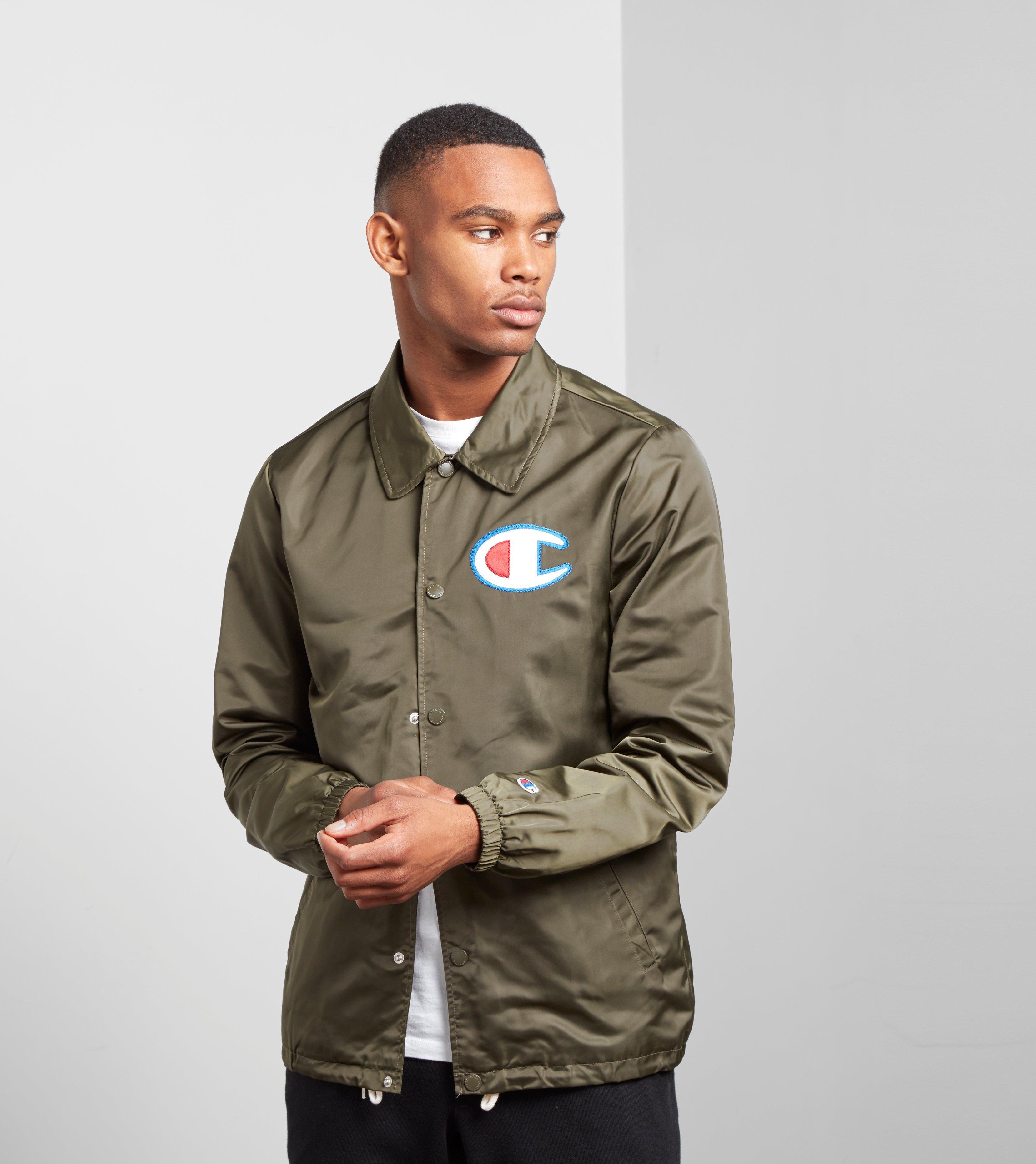 Lyst - Champion Coach Jacket in Green for Men