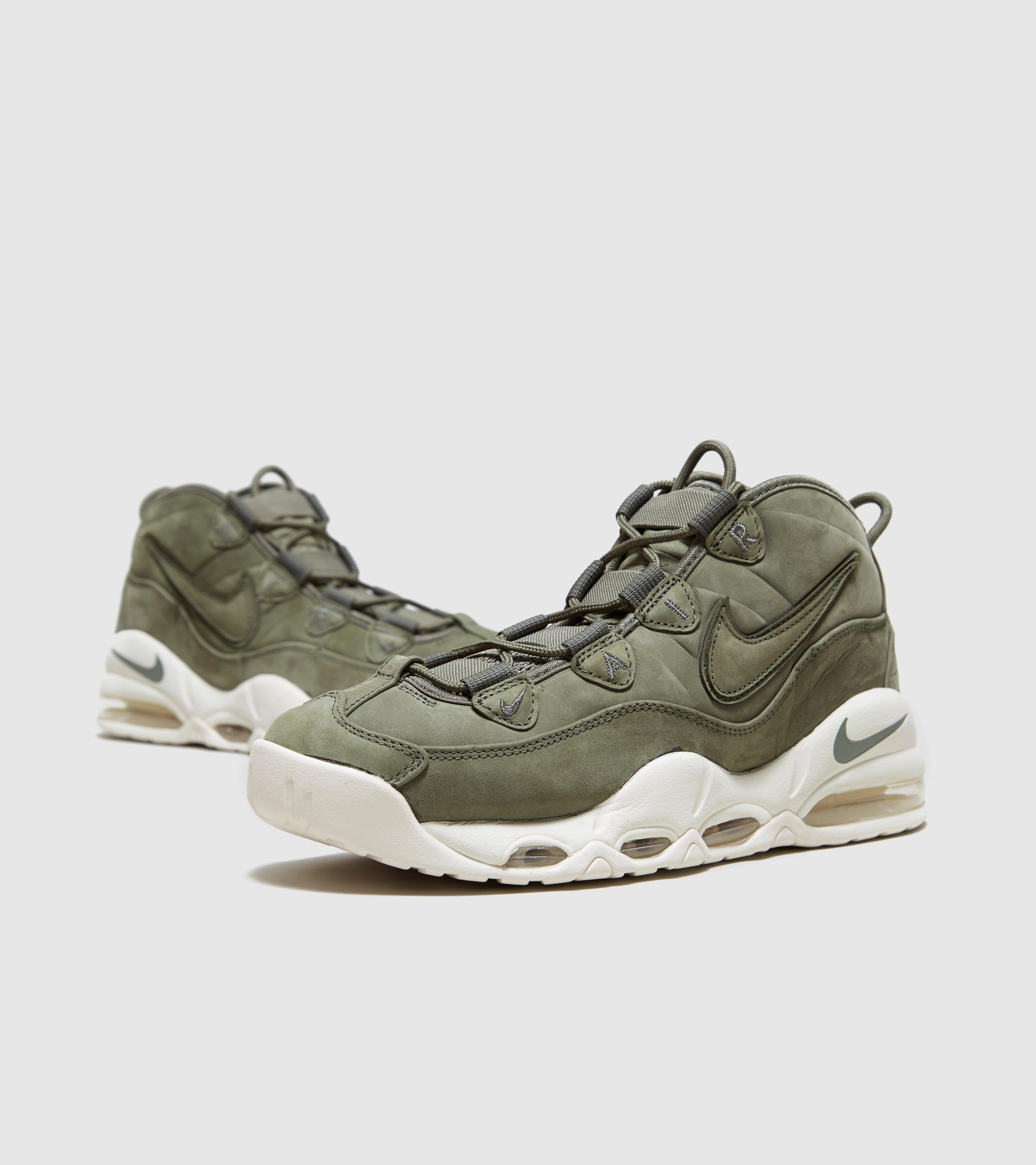 nike air uptempo army green