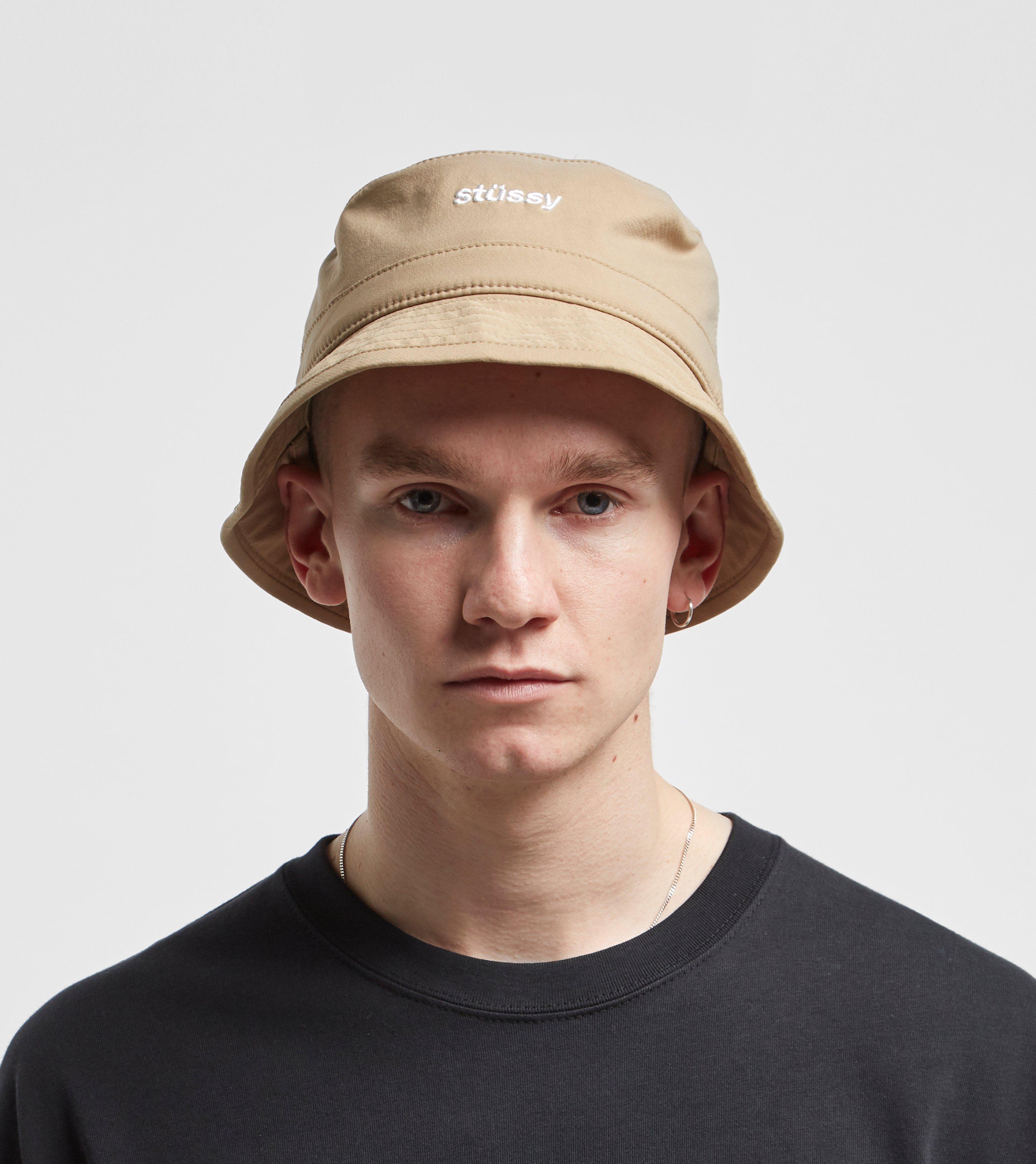 Stussy Bungee Bucket Hat in Brown for Men - Lyst