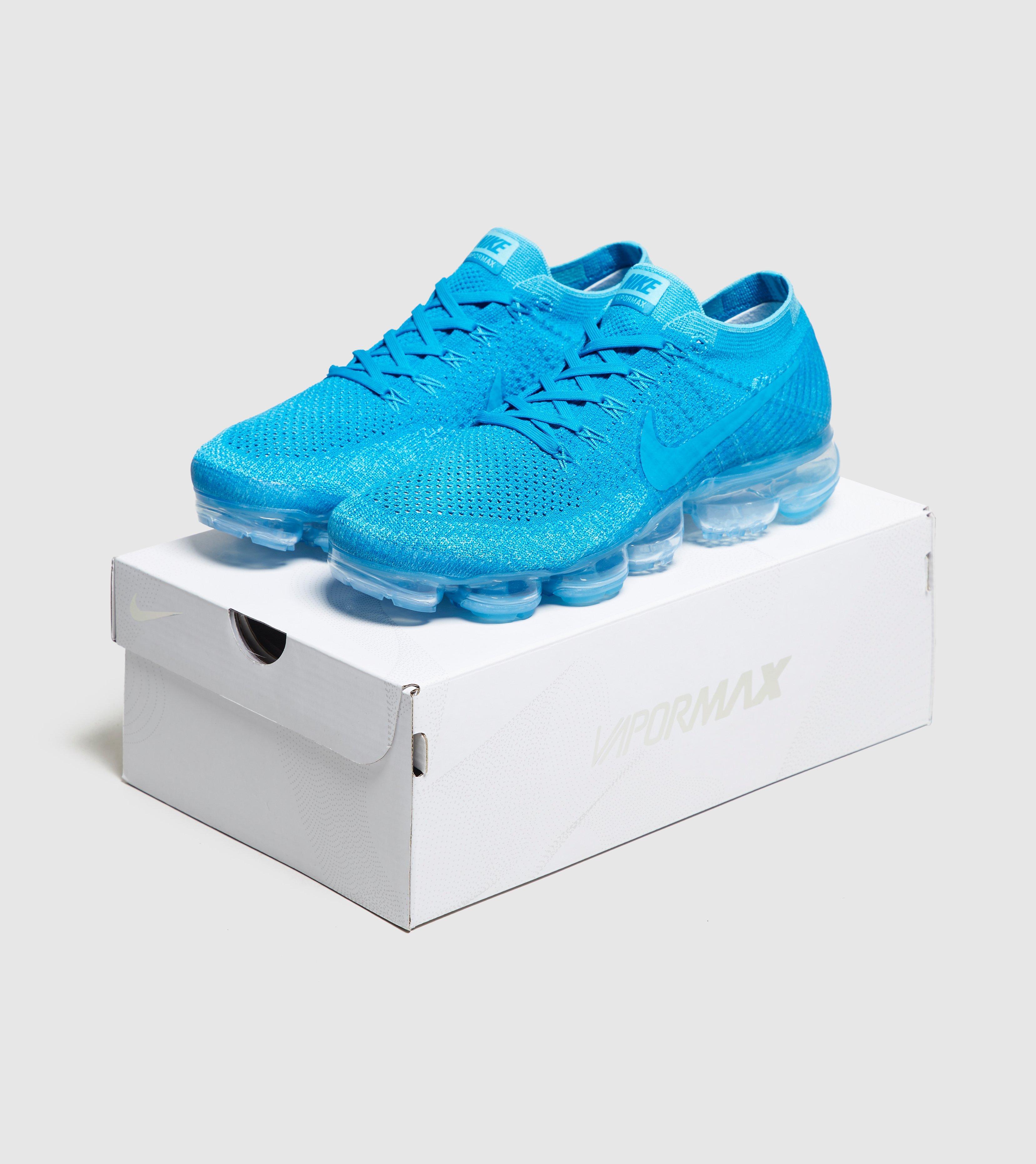 all blue vapormax flyknit