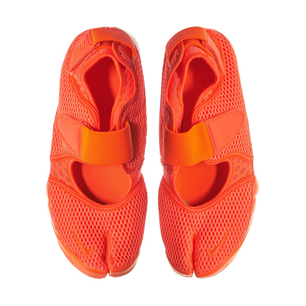Lyst Nike Air Rift Breathe Sneakers in Orange