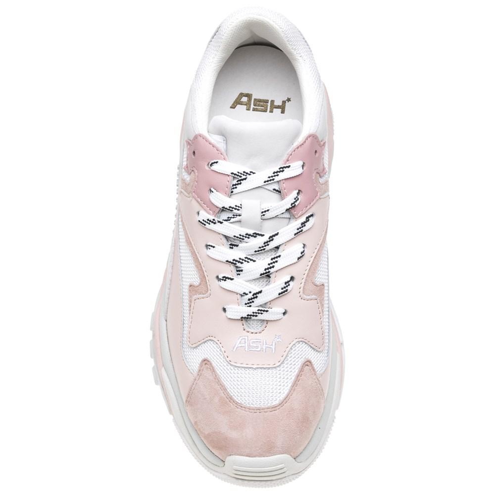 ash addict trainers white