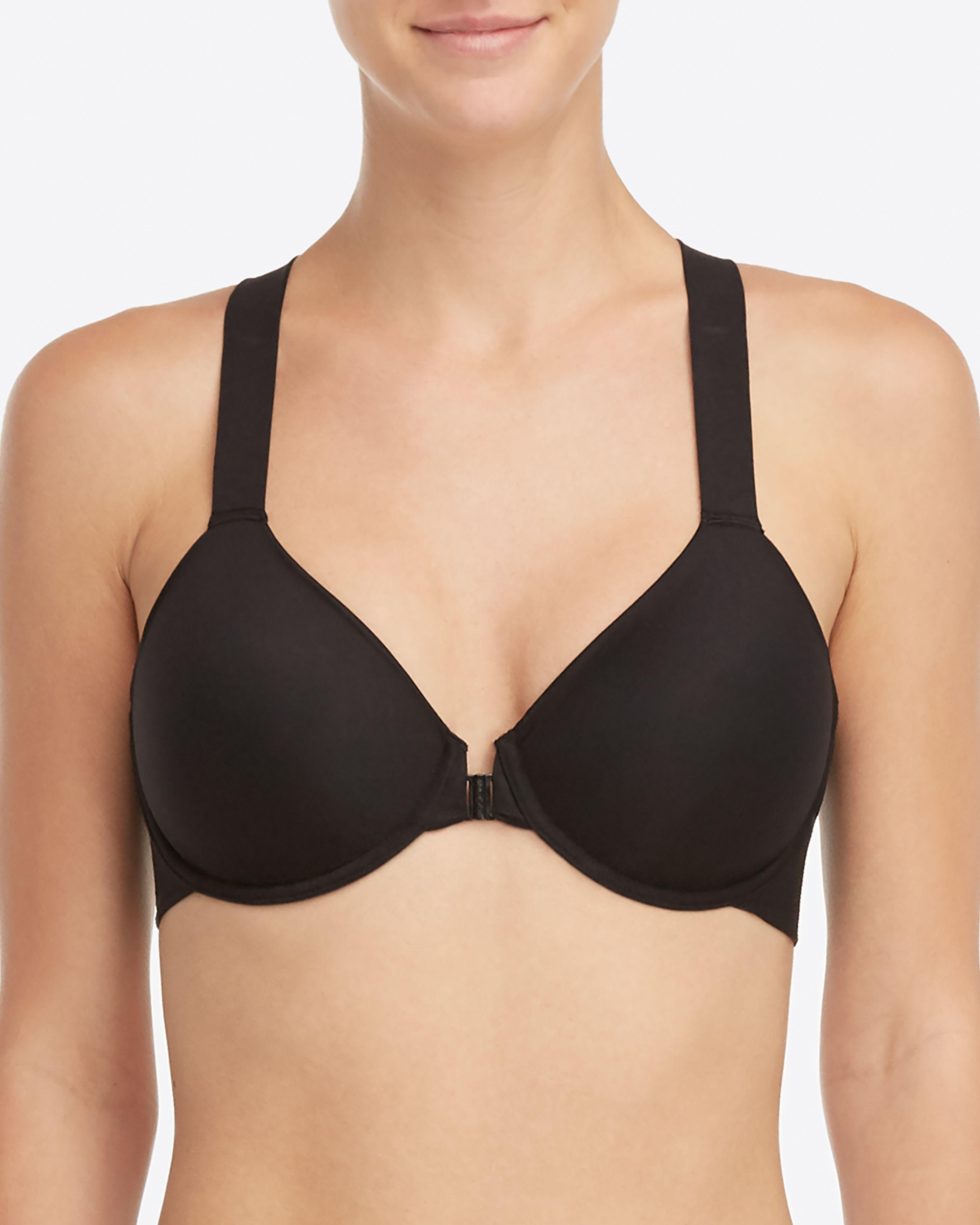 Spanx Synthetic Spanx Brallelujah! Racerback Bra in Black Lyst