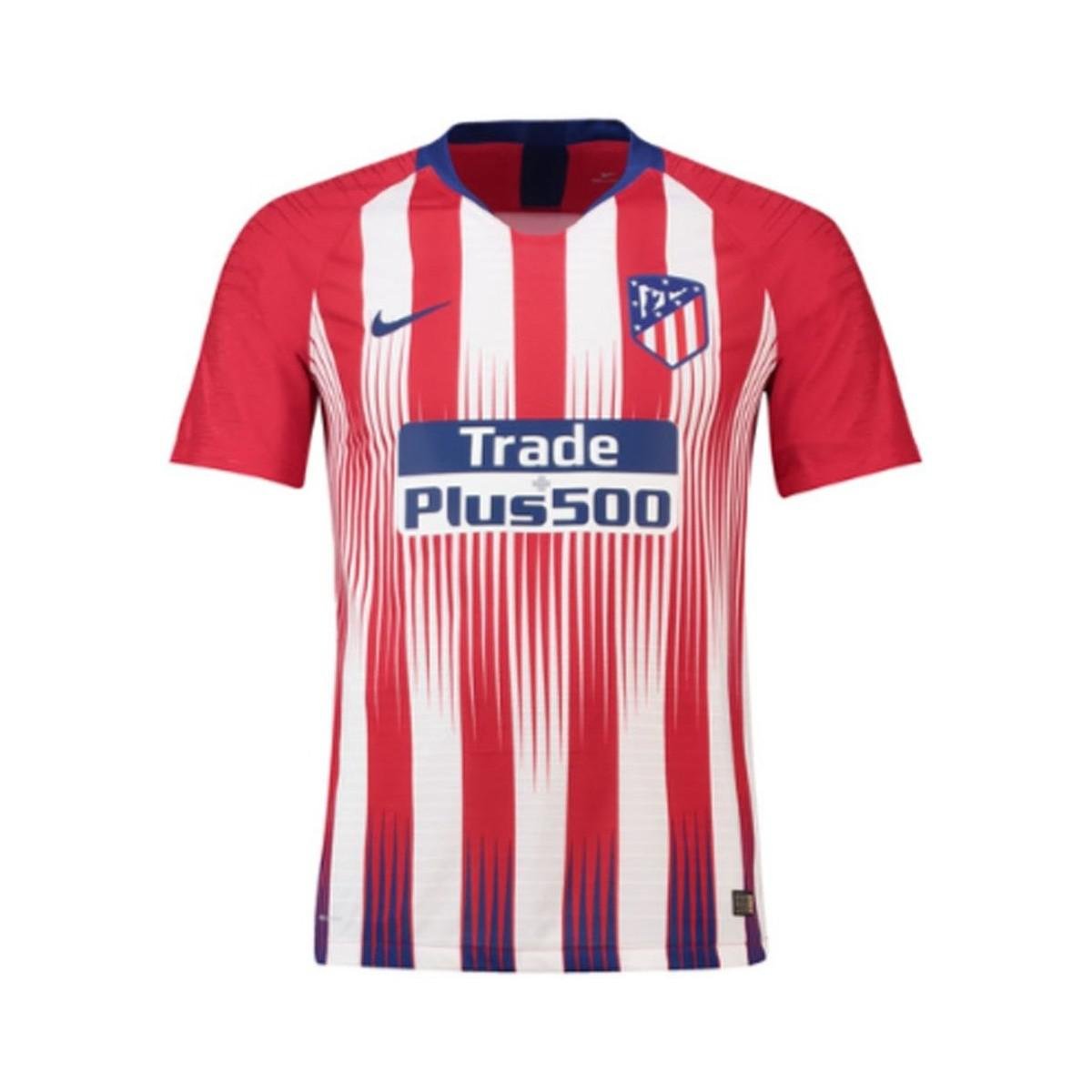 Nike 2018-2019 Atletico Madrid Authentic Vapor Match Home Shirt Men's T ...