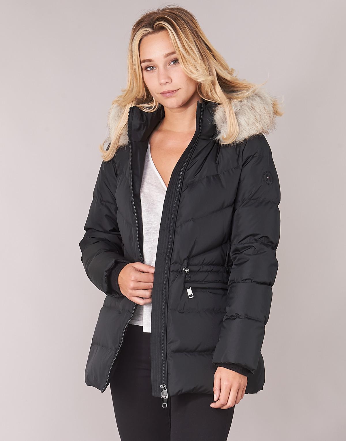 Tommy Hilfiger Alana Down Jkt Jacket in Black - Lyst