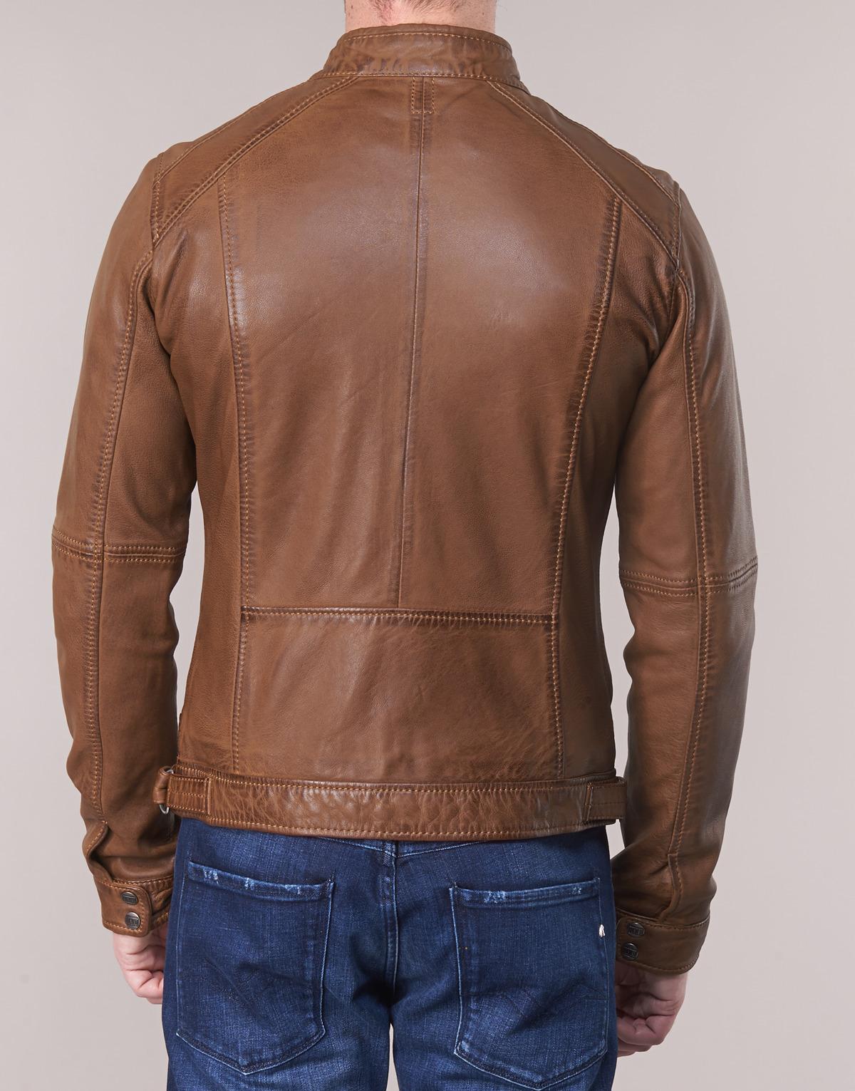 Oakwood Casey Men's Leather Jacket In Brown for Men - Save 20% - Lyst