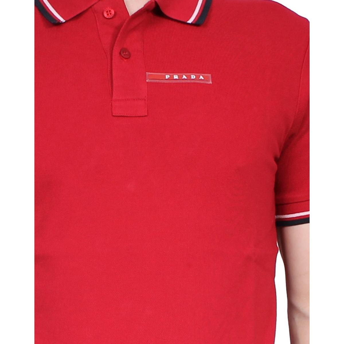 red prada shirt
