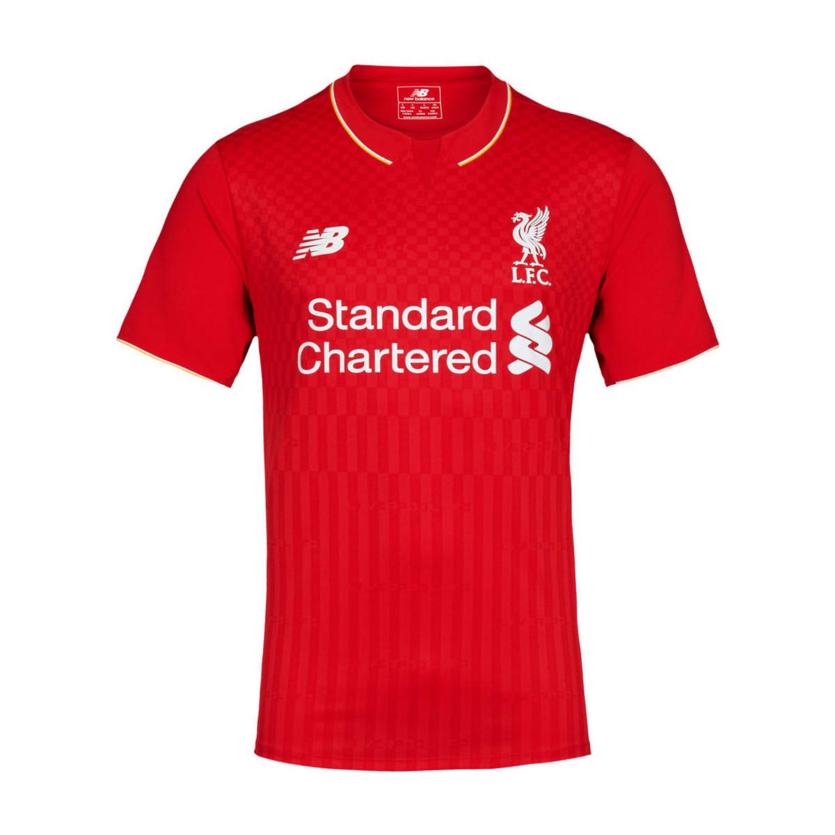 New Balance 2015-16 Liverpool Home Shirt (gerrard 8) - Kids Men's T