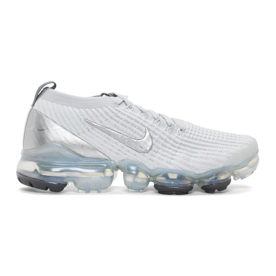 Nike White Air Vapormax Flyknit 3 Sneakers in White - Lyst