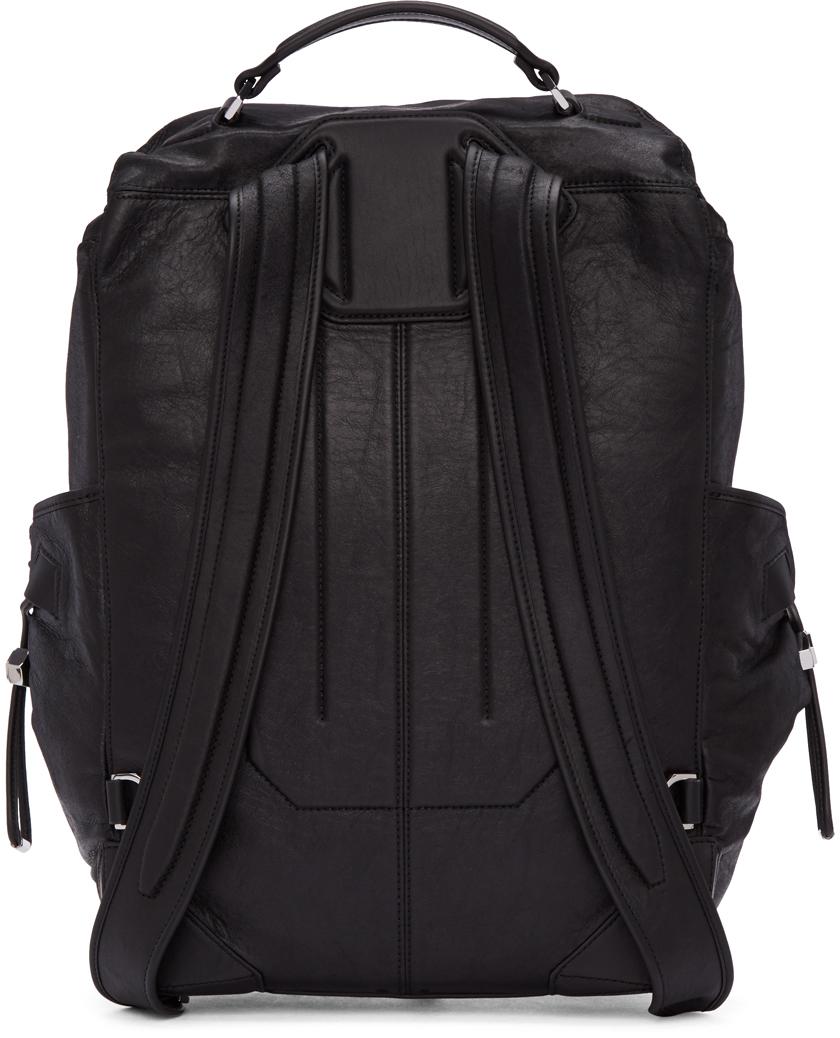 Lyst - Alexander wang Small Wallie Backpack In Waxy Black With Rhodium ...