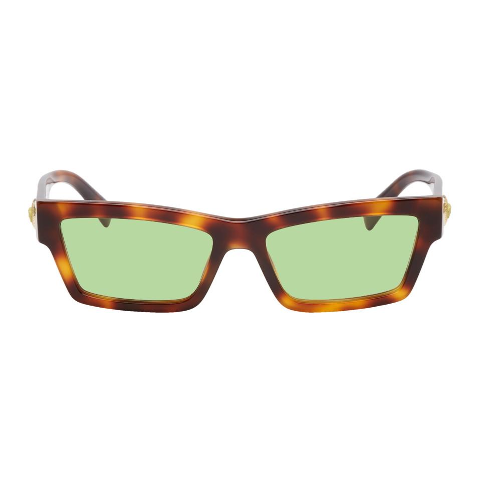 rectangle tortoiseshell sunglasses