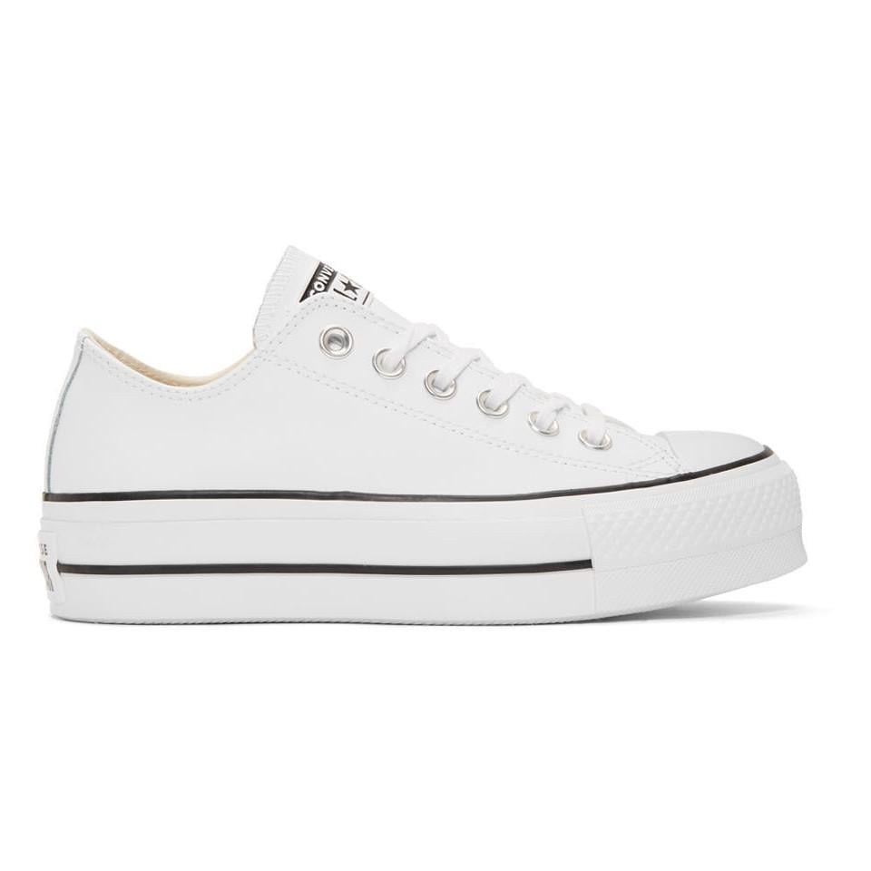 white converse high tops size 6