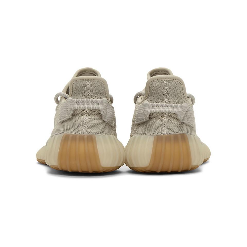 Yeezy Rubber Beige Boost V Sneakers In Natural For Men Lyst