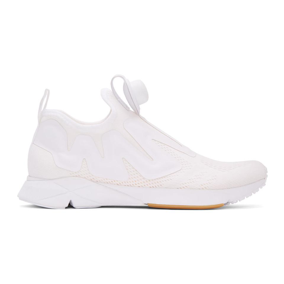 Baskets Reebok Coloris Lyst Blanc Pump En Blanches Supreme Engine tCoQdxBsrh