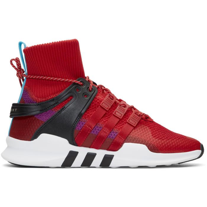 lyst adidas originali rosso e viola eqt appoggio avanzata invernale in alto lyst adidas originali rosso e viola eqt appoggio avanzata invernale in alto