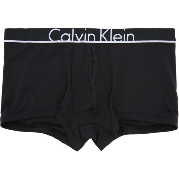 Lyst - Calvin Klein Black Id Low-rise Boxer Briefs in Black for Men