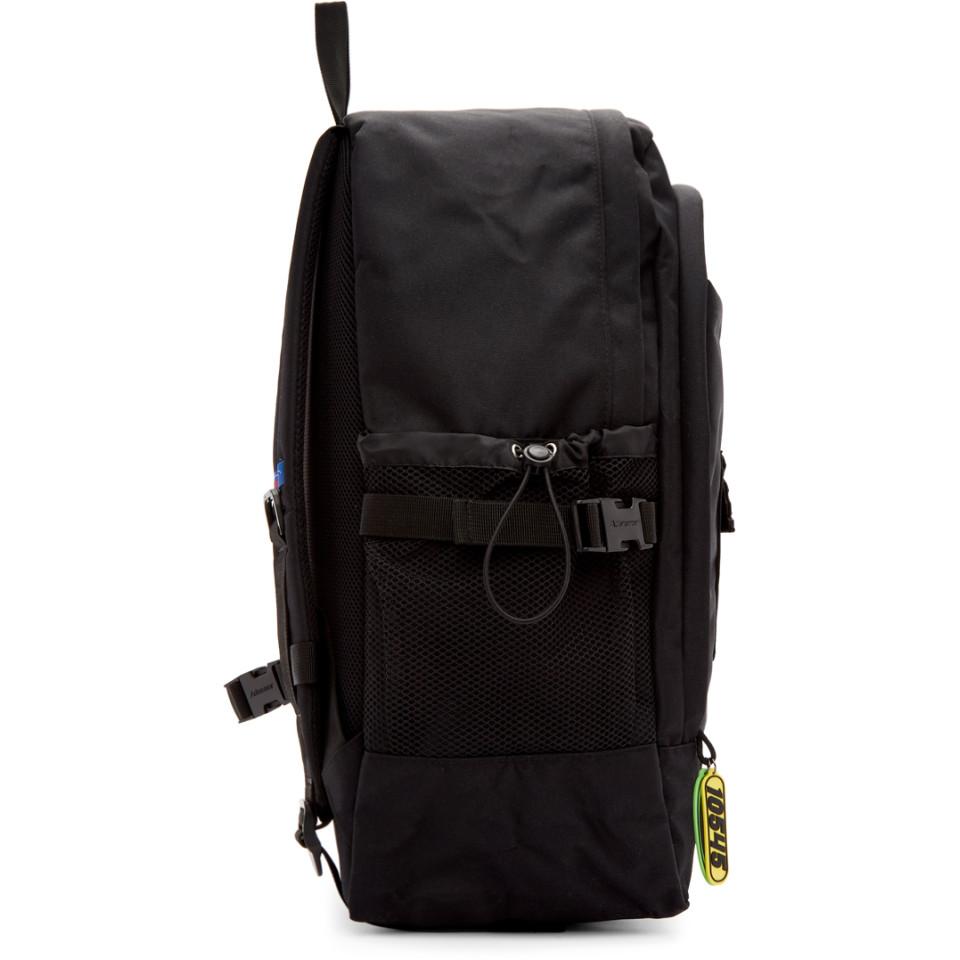 ADER error Ssense Exclusive Black Ascc Regular Backpack in Black for ...