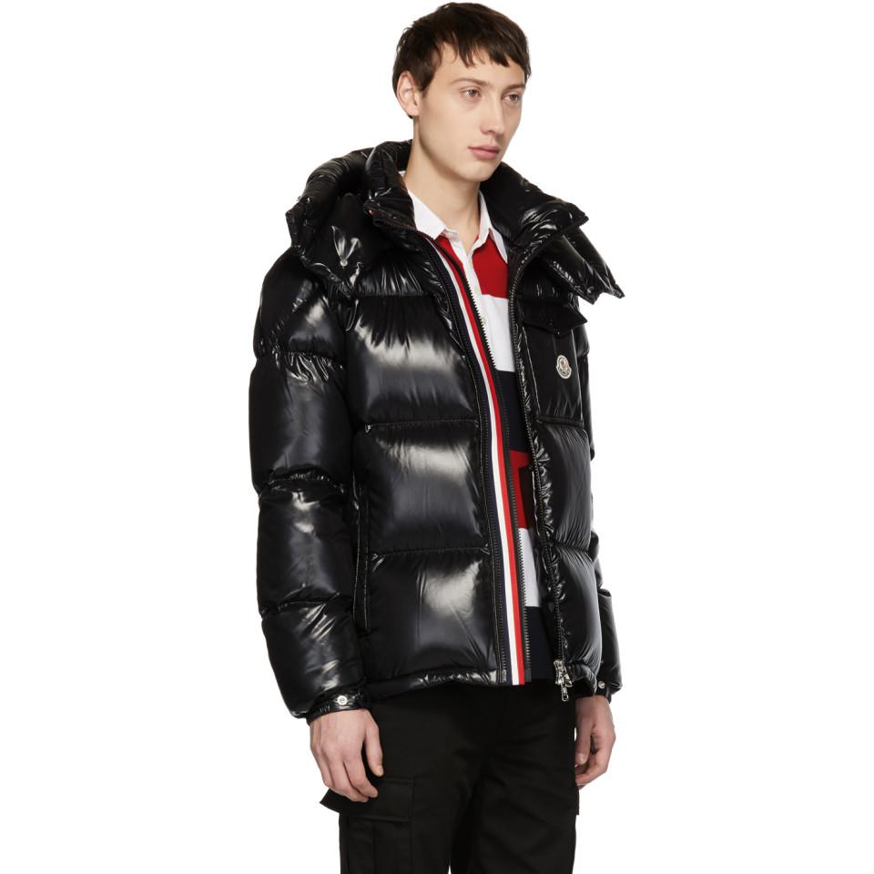 For Montbeliard In Down Black Lyst Men Jacket Moncler q6OTF6