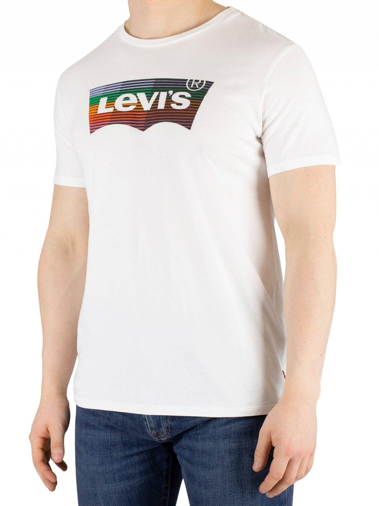 levis white t shirts