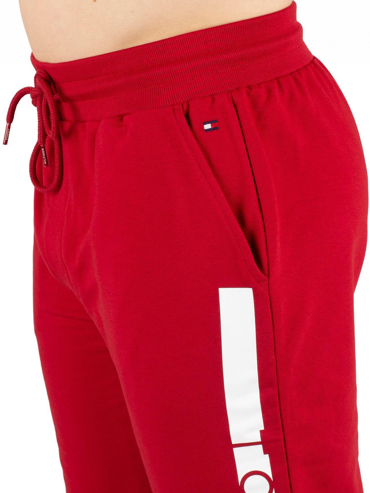 tommy hilfiger red trousers