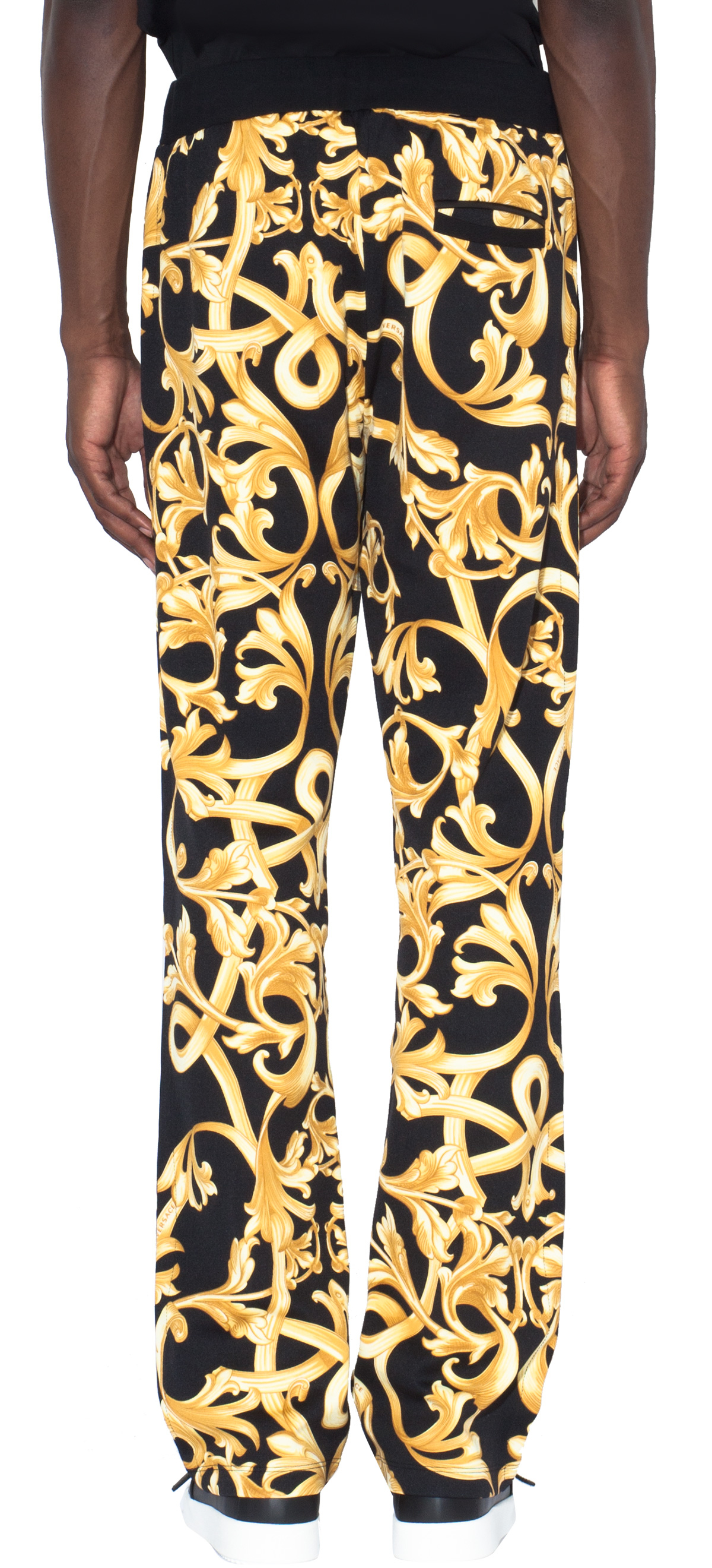 Versace Baroque Print Track Pants in Black for Men | Lyst