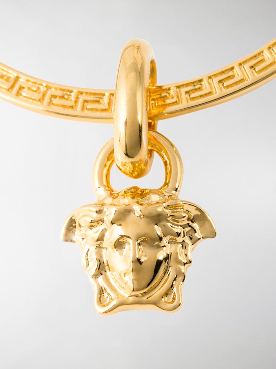 versace hoop earrings medusa