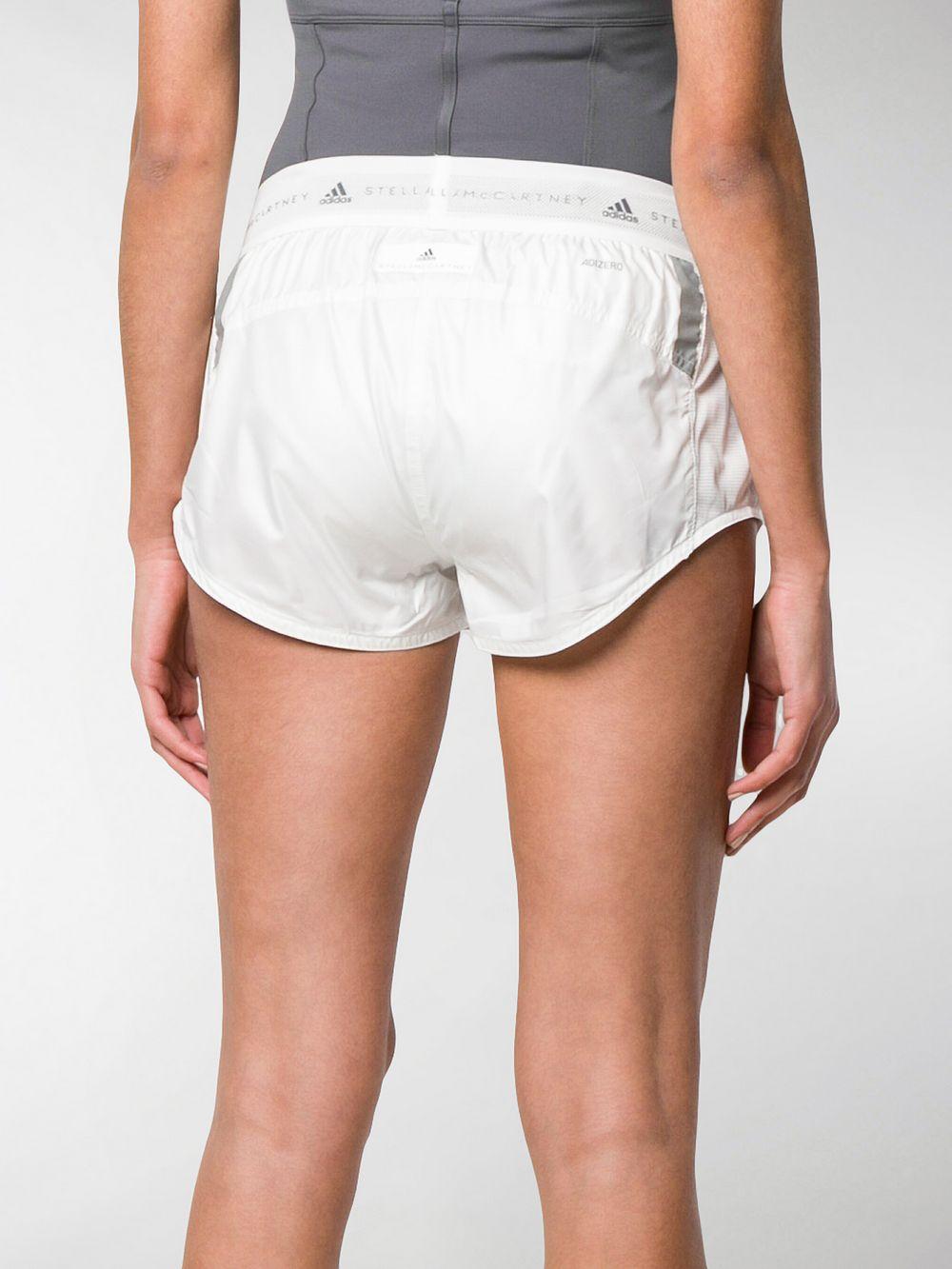 Lyst - adidas By Stella McCartney Running Shorts in White