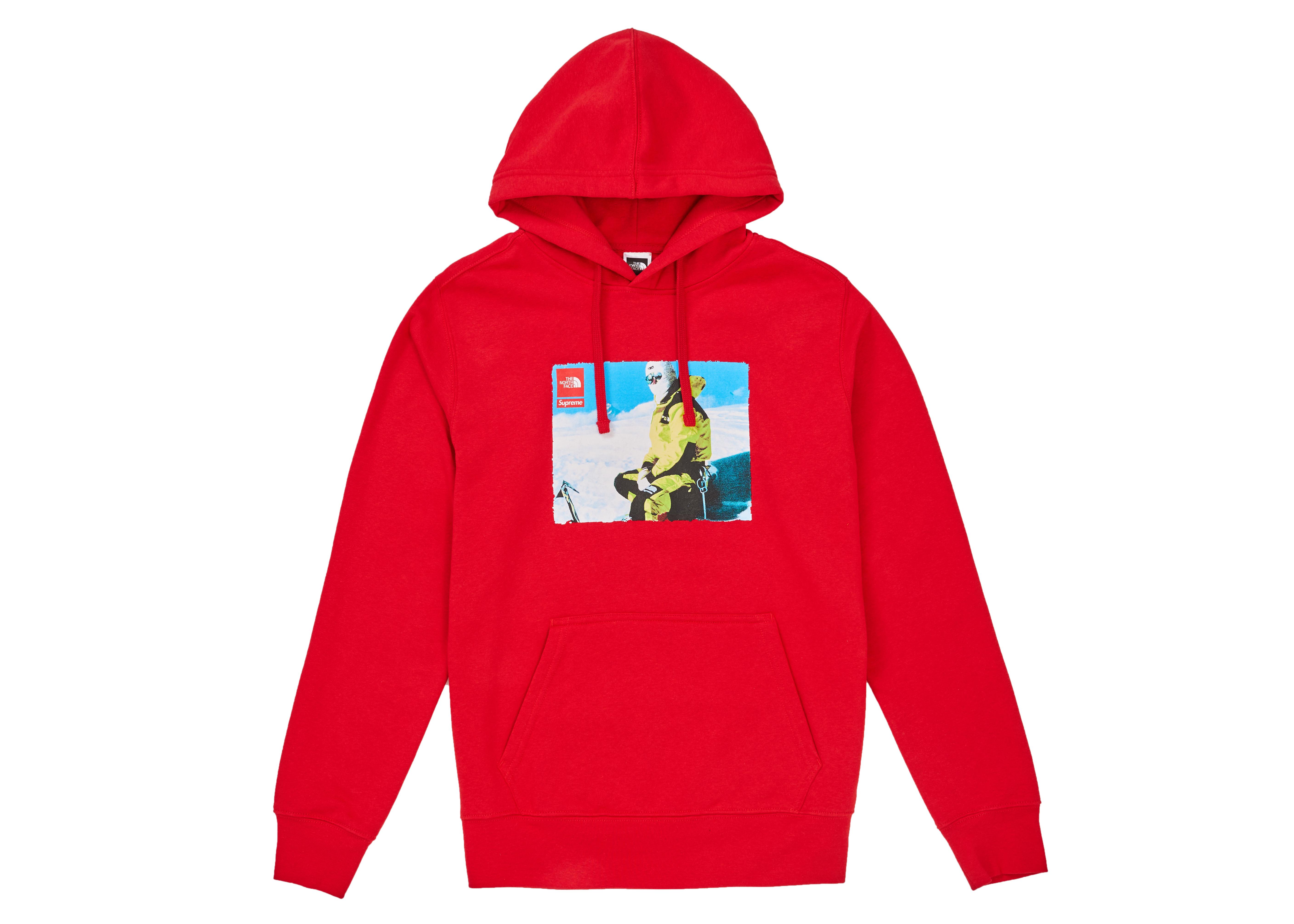 Lyst - Supreme The North Face Photo Hooded Sweatshirt Red in Red for Men