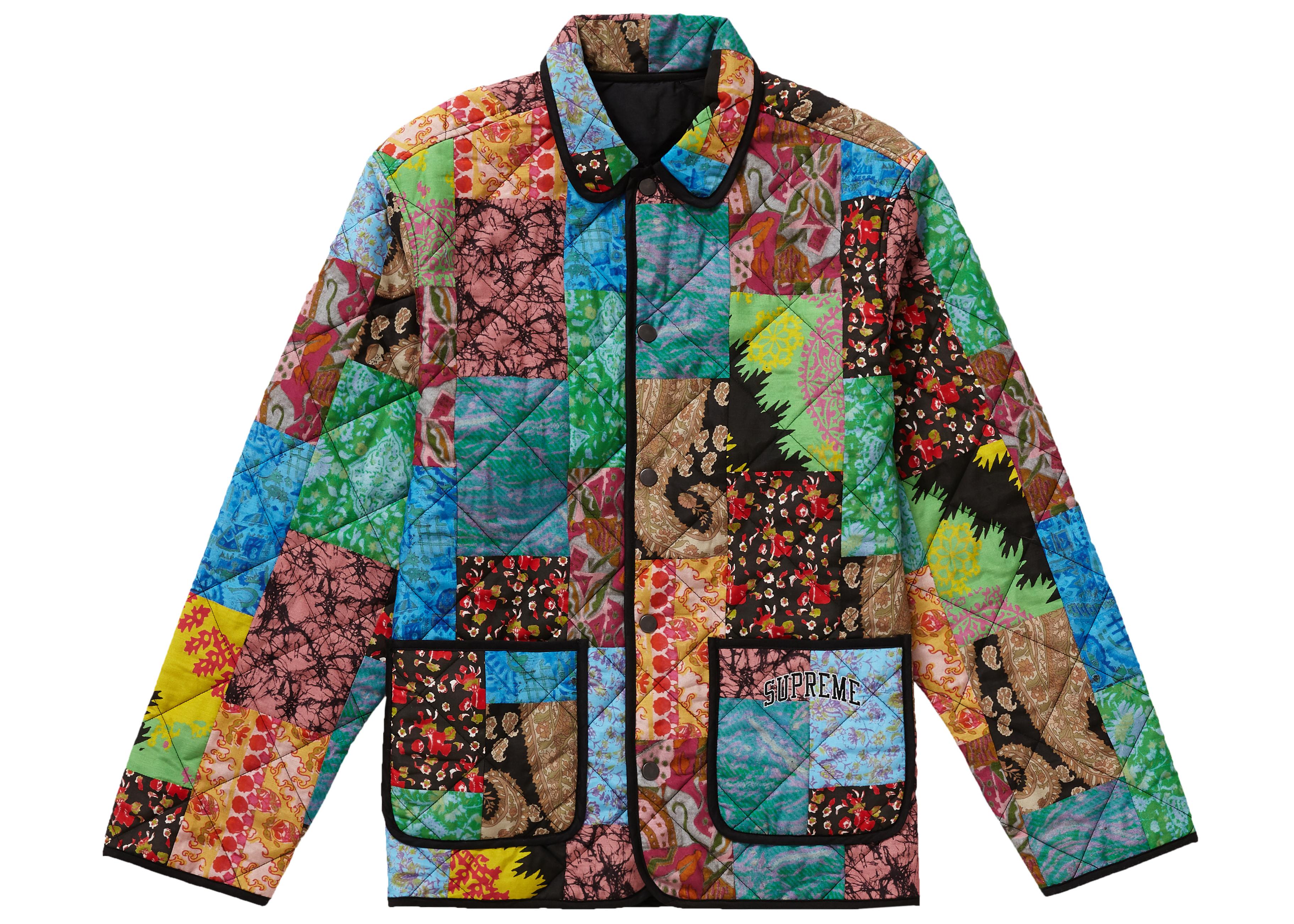 Supreme Reversible Patchwork Quilted Jacket Multicolor for Men - Lyst